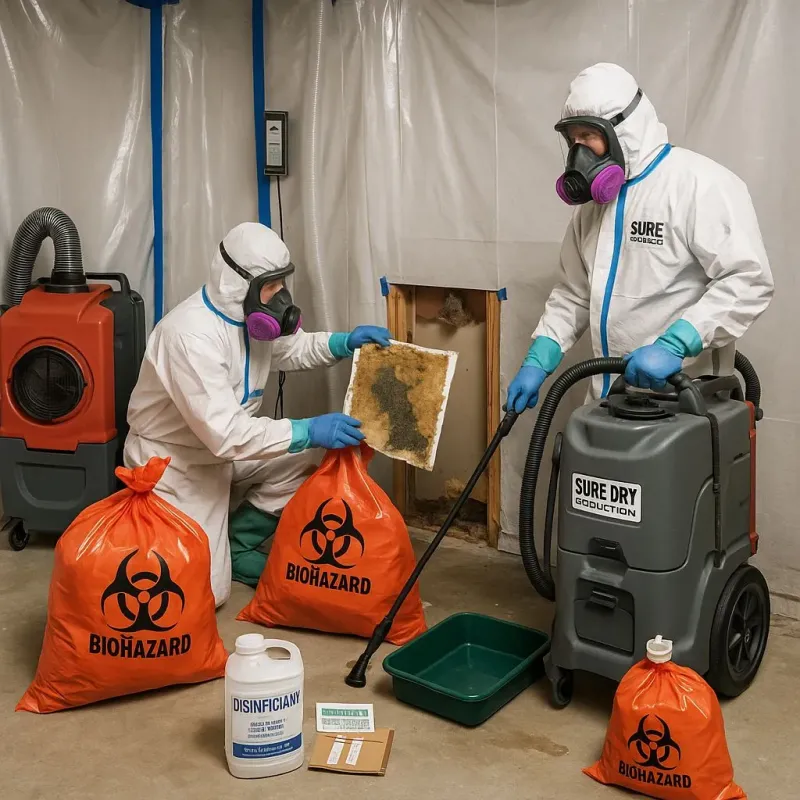 Contaminated Water Handling Protocols process in Princeville, NC