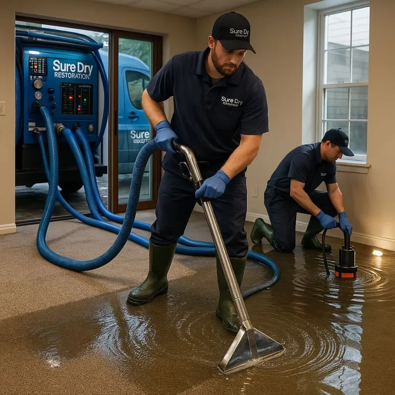 Water Extraction and Removal process in Princeville, NC